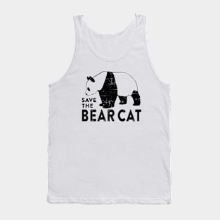 Save the Bear Cat Tank Top